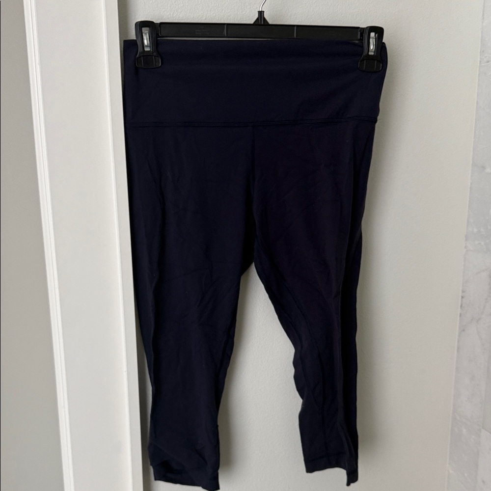 lululemon athletica navy align crop Leggings
